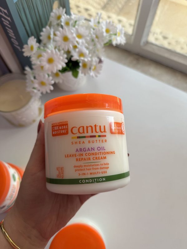 كريم ليف ان من كانتو بزيت الاركان للشعرالدهني