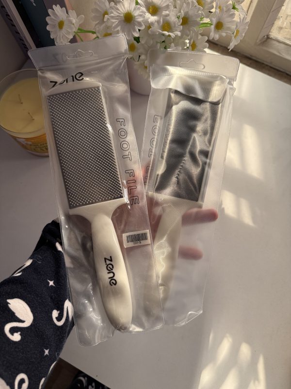 محكاكه القدم ام وجهين تقشير وبرد