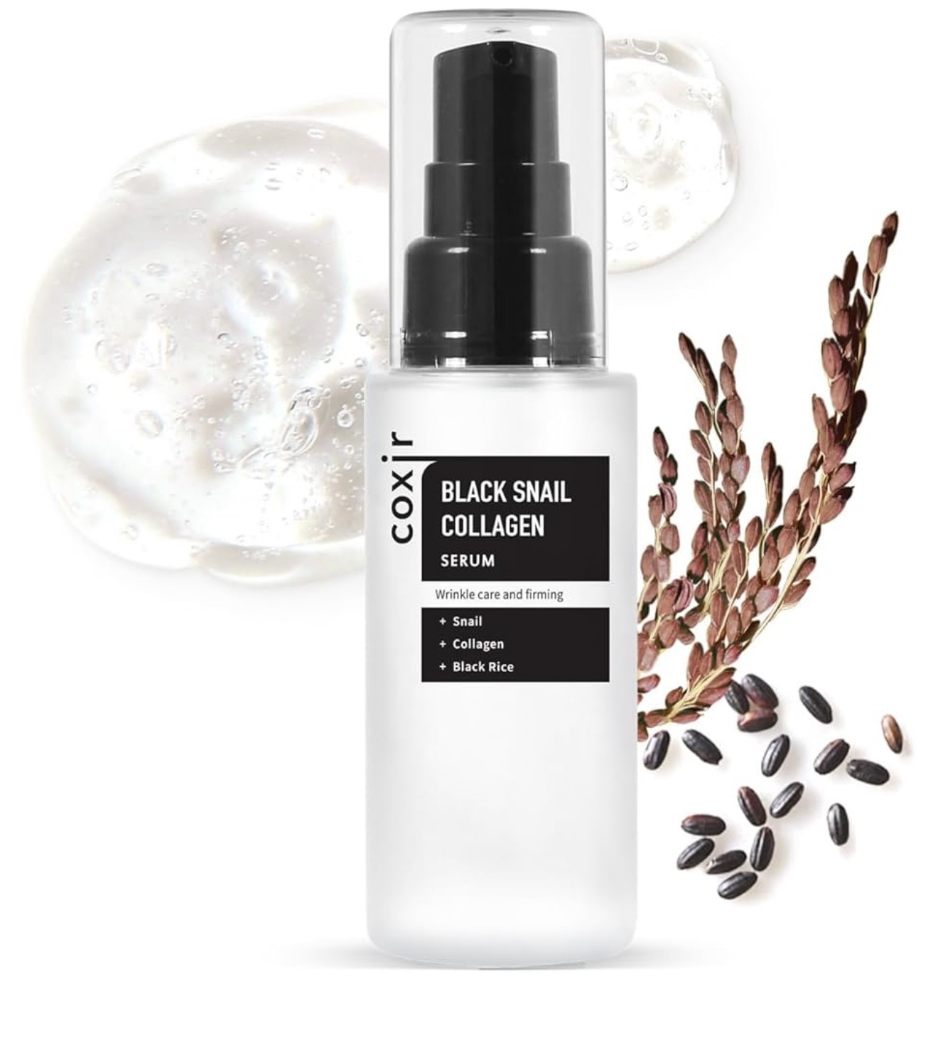 سيروم الحلزون الاسود والكولاجين📍