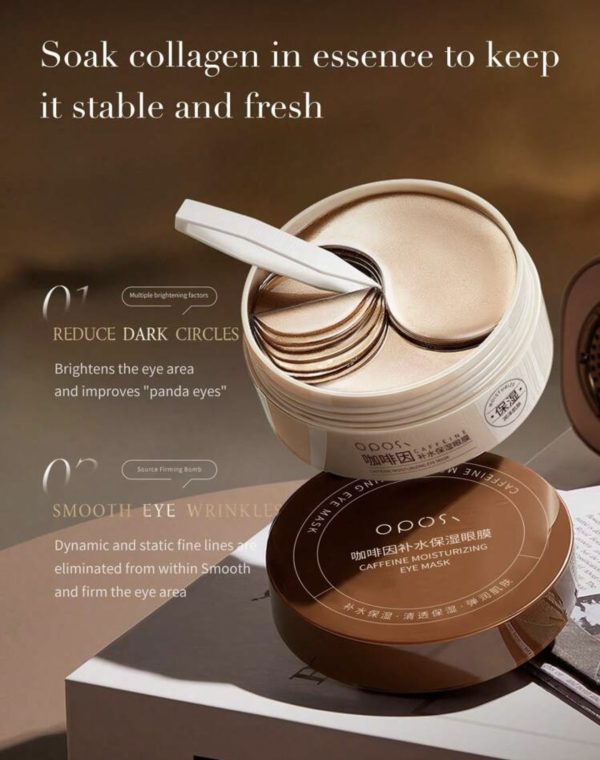 بادز حول العين بالكافايين📍